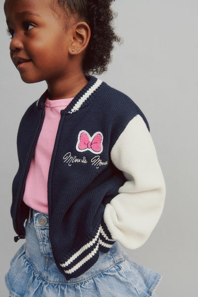 Gap x Disney Baby & Toddler Minnie Mouse Varsity Sweater