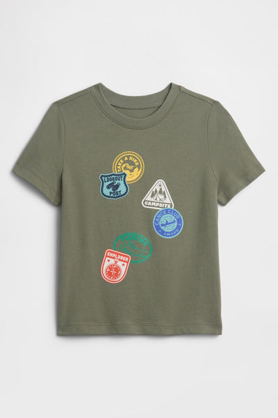 Mesculen Green Camp Badges