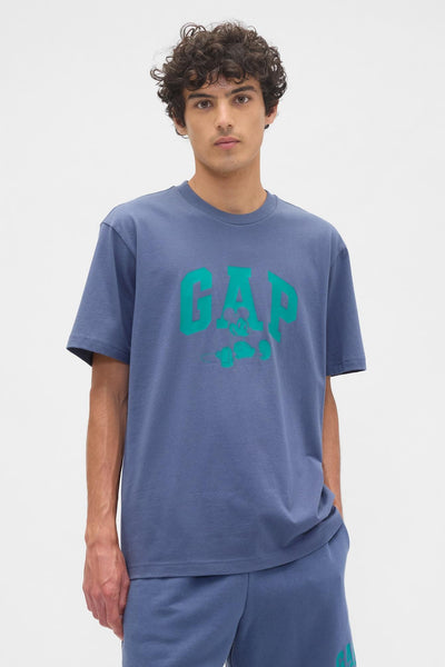 Gap x Disney Mickey Mouse Everyday Soft Relaxed Logo T-Shirt