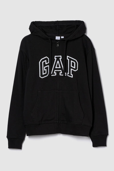 Relaxed Gap Logo Zip Hoodie