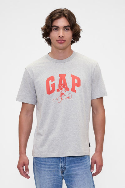Gap x Disney Mickey Mouse Everyday Soft Relaxed Logo T-Shirt