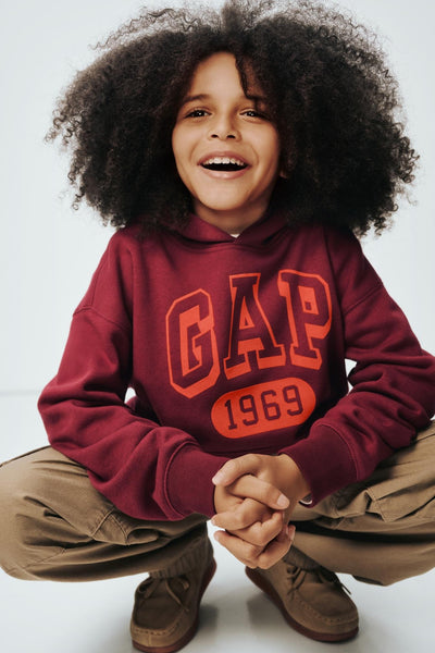 Kids VintageSoft Logo Hoodie