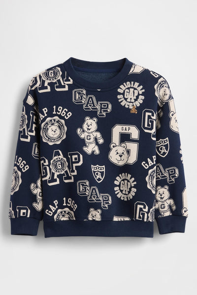 Baby & Toddler VintageSoft Varsity Bear Sweatshirt