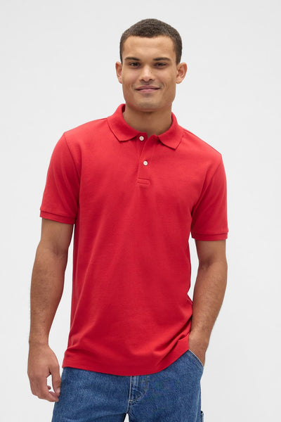 Stretch Pique Polo Shirt