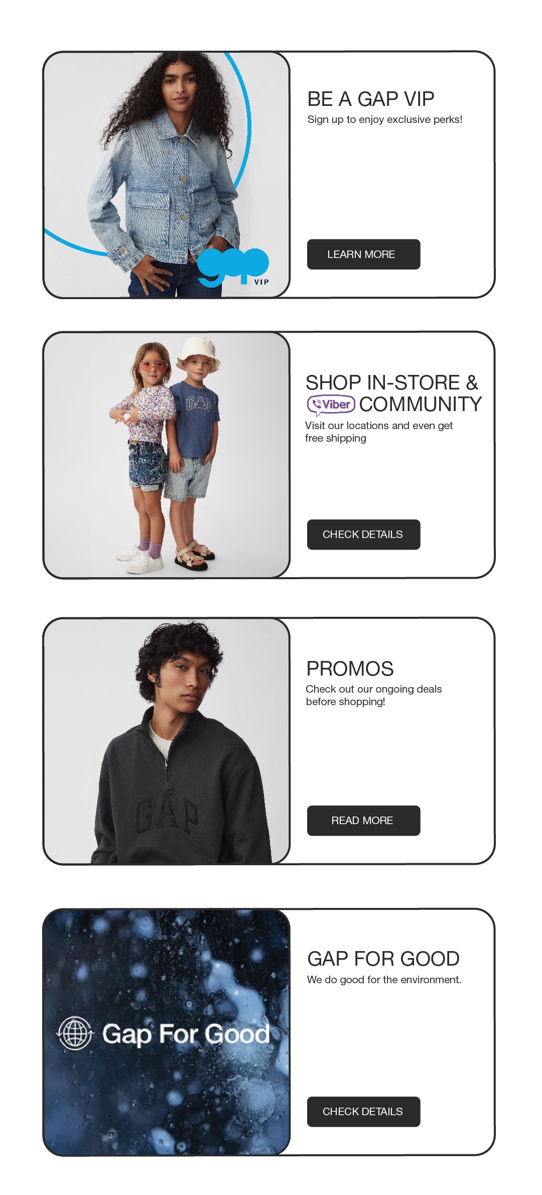 Gap website outlet