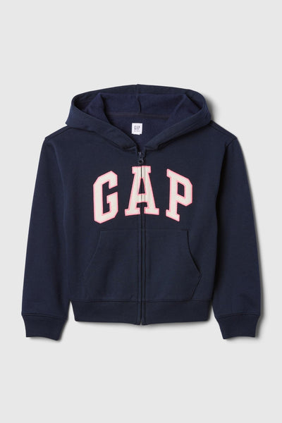 Kids Relaxed Gap Logo Zip Hoodie