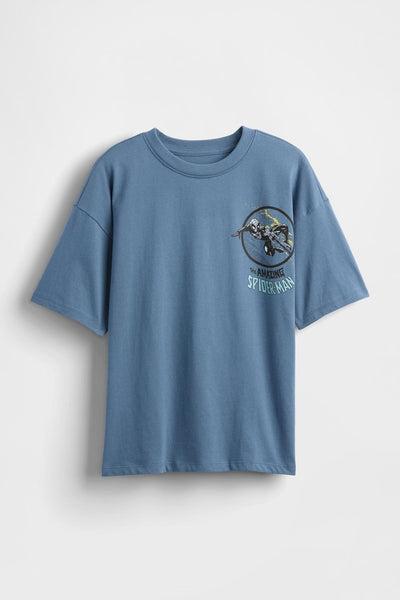 Kids Marvel Relaxed Graphic T-Shirt