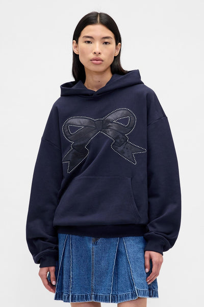 Gap x Sandy Liang Adult Heavyweight Bow Oversized Hoodie