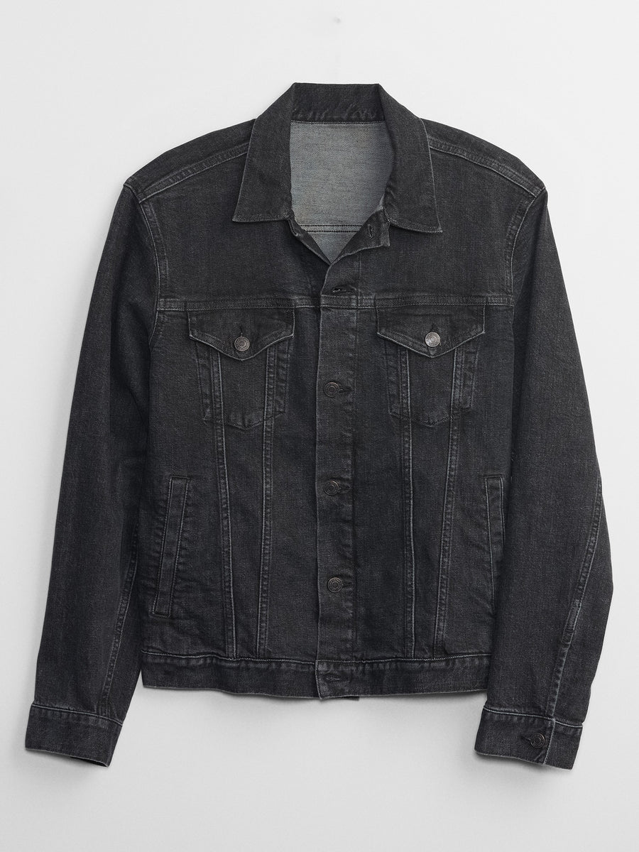 VAULTROOM ICON DENIM JACKET / BLACK Midnight Riot Denim Jacket in