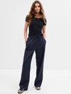 Mid Rise Easy Wide-Leg Twill Pants – GAP Philippines