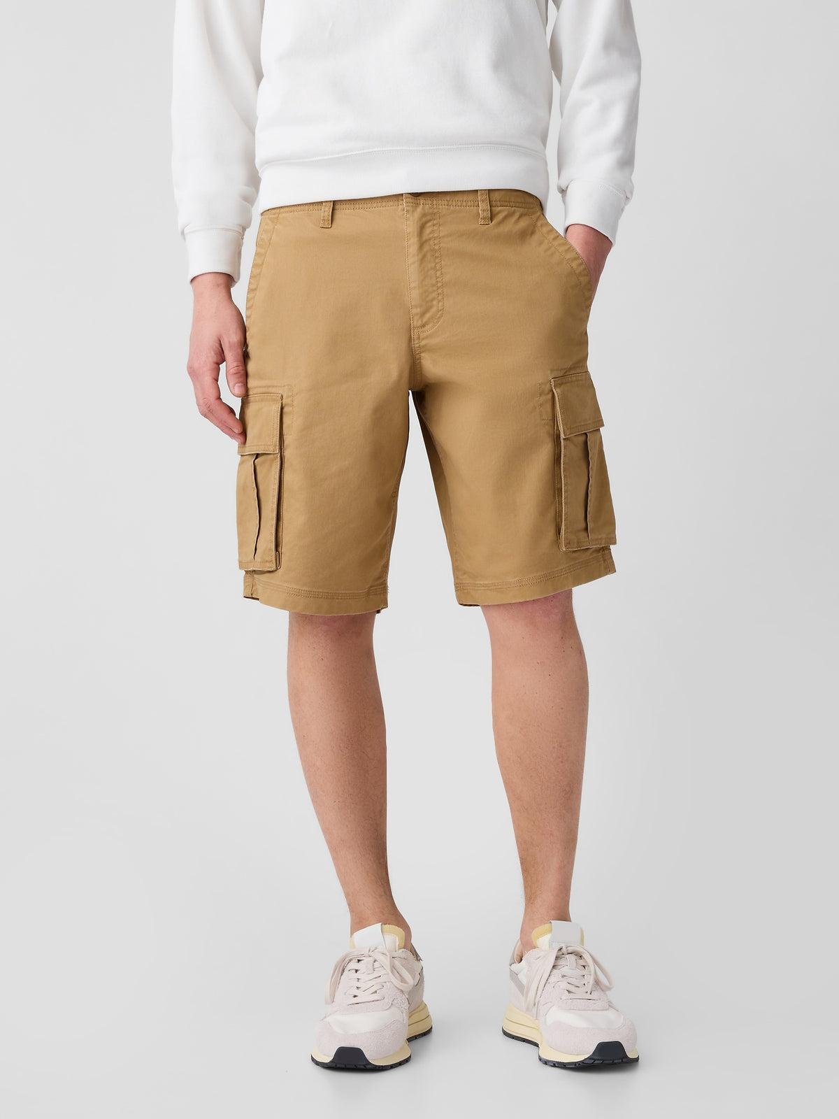 Mens cargo shorts gap best sale