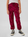 burgundy floral