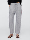 white navy stripe