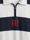 navy white stripe