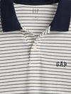 white navy stripe