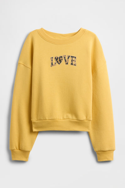 Kids Oversized Crewneck Sweatshirt