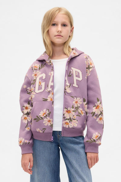 Kids Relaxed Gap Logo Zip Hoodie