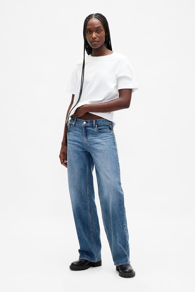 Low Rise '90s Loose Jeans