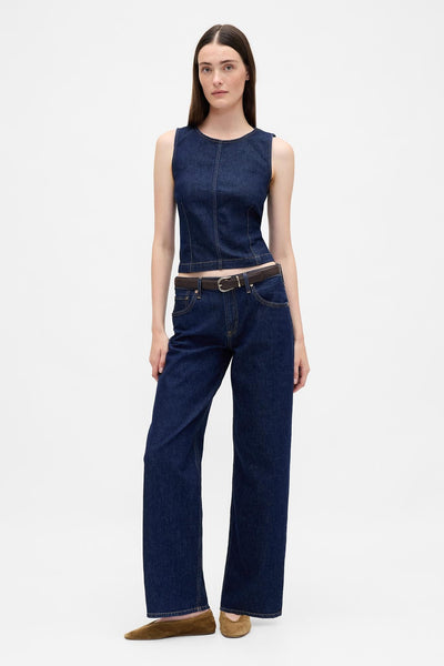 Low Rise '90s Loose Jeans