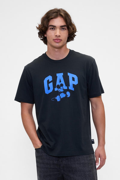 Gap x Disney Mickey Mouse Everyday Soft Relaxed Logo T-Shirt