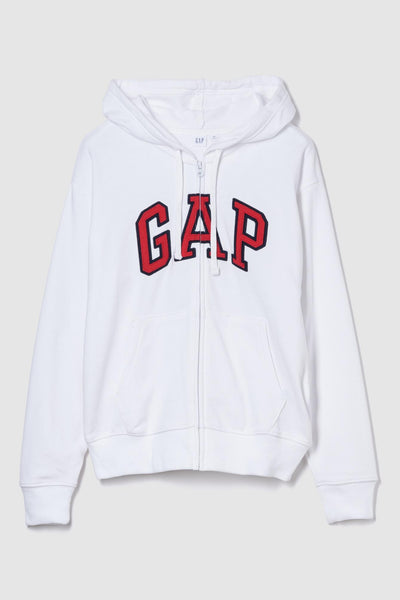 Relaxed Gap Logo Zip Hoodie